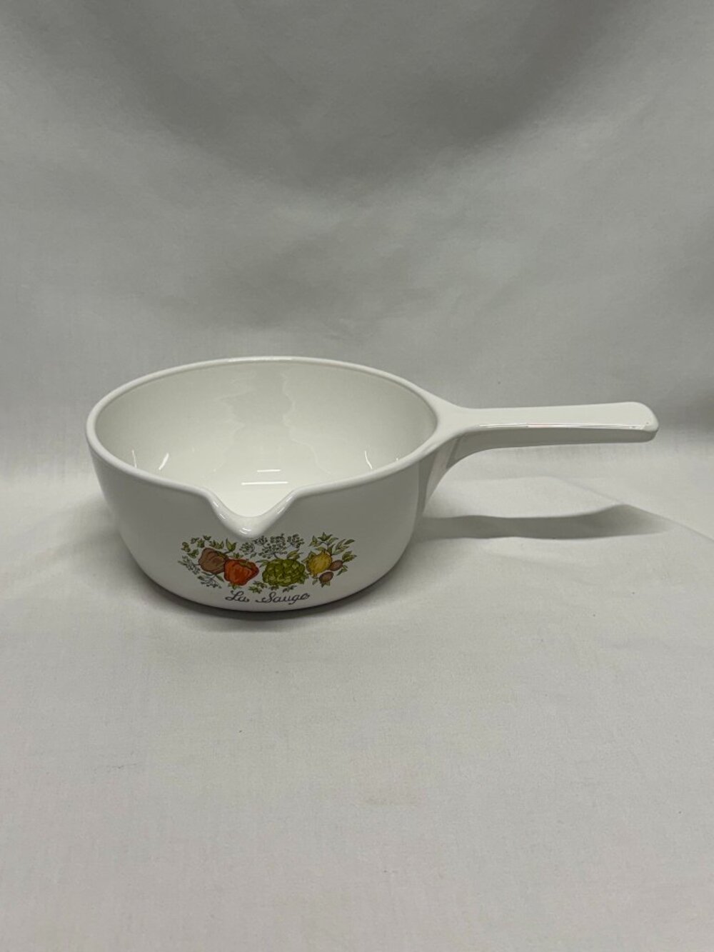 Corning Ware La Sauge 2.5 Cup Saucepan Spice of Life P-89-B Vintage